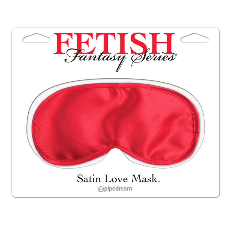 Ff Satin Love Mask Red