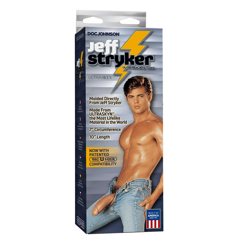 Jeff Stryker 10 Inch Ultraskyn Dildo Beige 