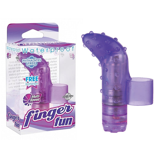 Waterproof Finger Fun Purple