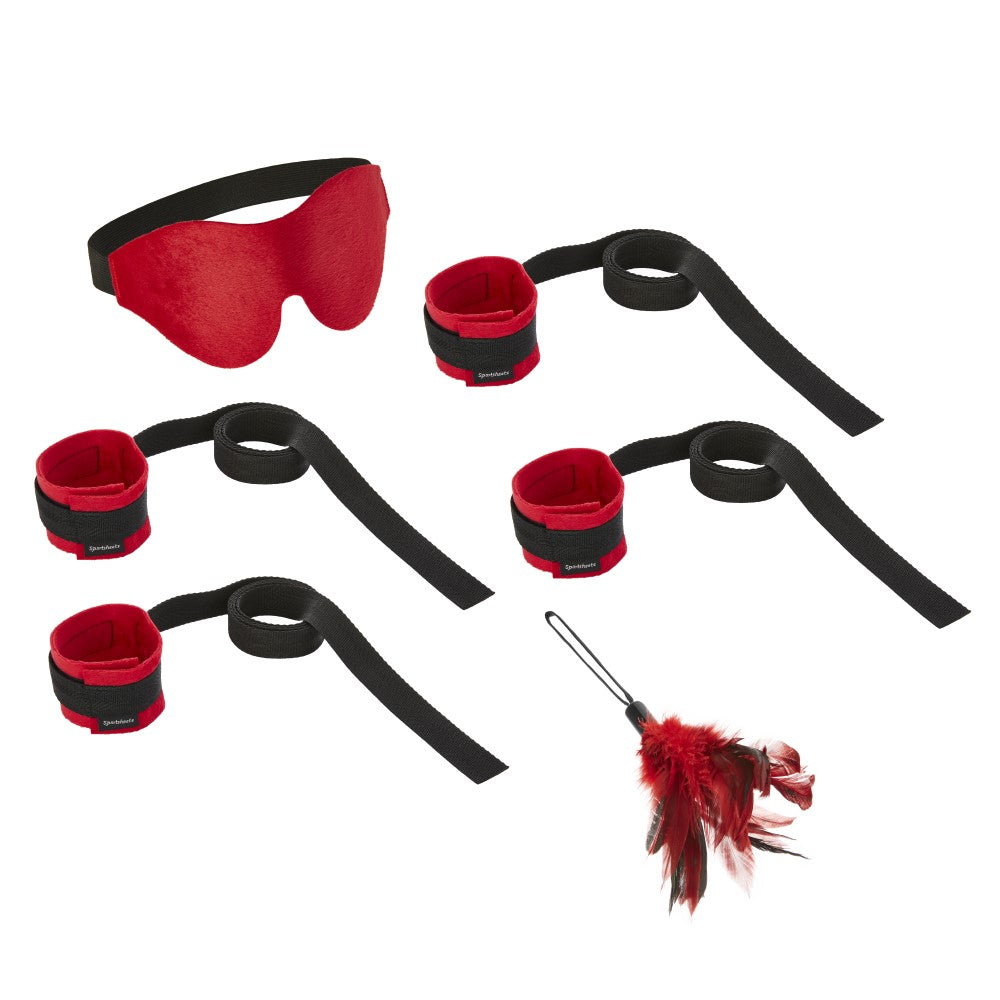 Sexy Slave Kit (black And Red)