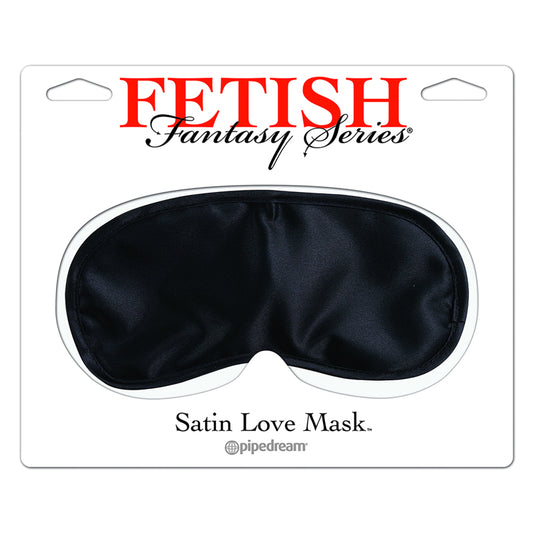 Ff Satin Love Mask Black