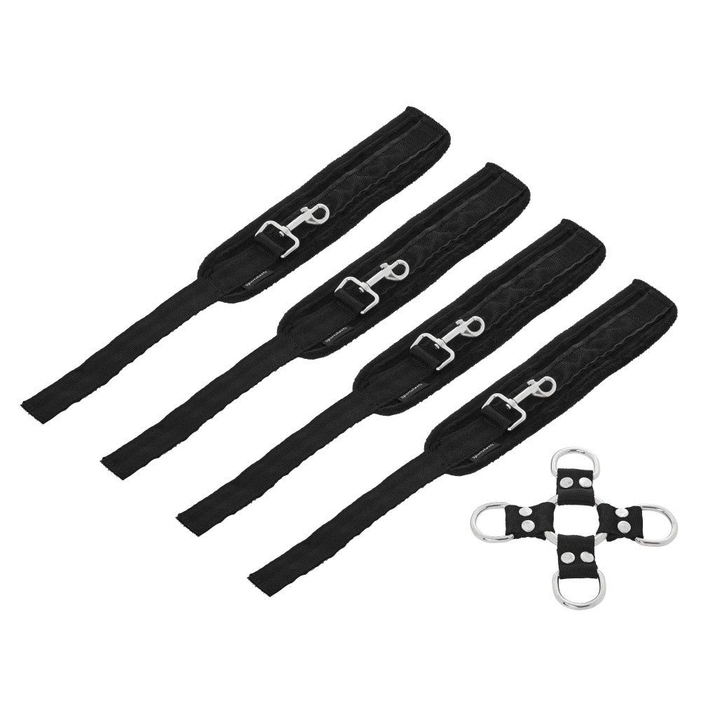 5 Piece Hog Tie And Cuff Set