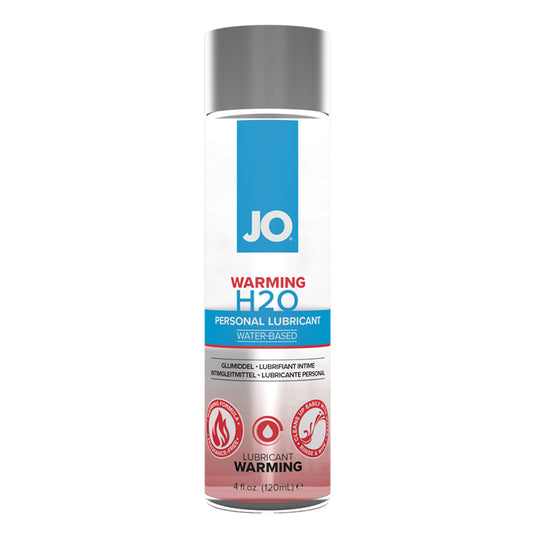 Jo H2O Warming Water Based Lubricant 4 oz