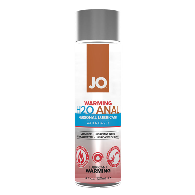 Jo Anal H2o Warming Lubricant 4 oz