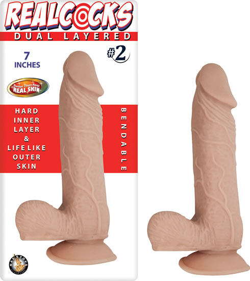 Real Cocks Dual Layered 2 Flesh 7