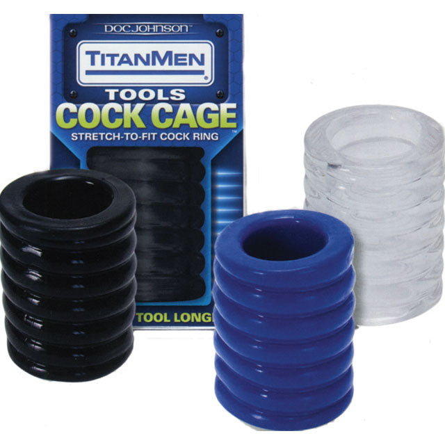 Titanmen Cock Cage Black