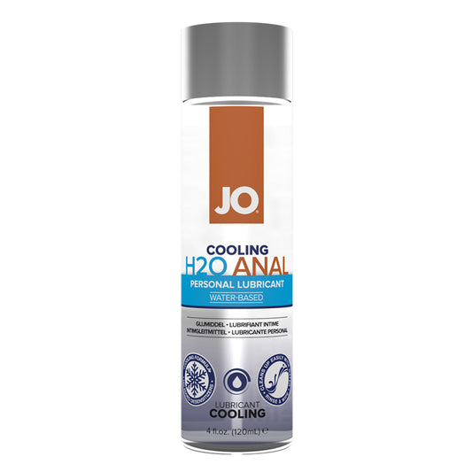 Jo Anal H2O Cool Water Based Lubricant 4 oz