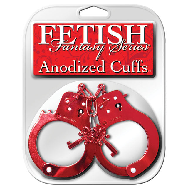 Ff Anodized Cuffs Red