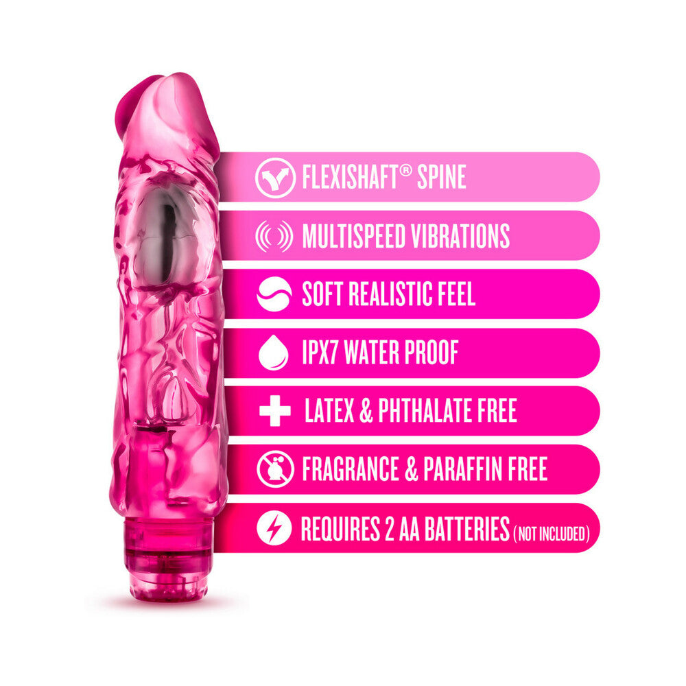 Wild Ride Waterproof Vibrator - Pink