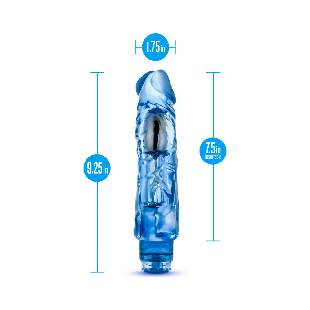 Wild Ride Waterproof Vibrator - Blue