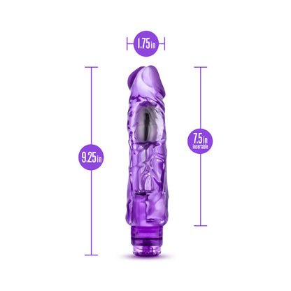 Wild Ride Waterproof Vibrator - Purple