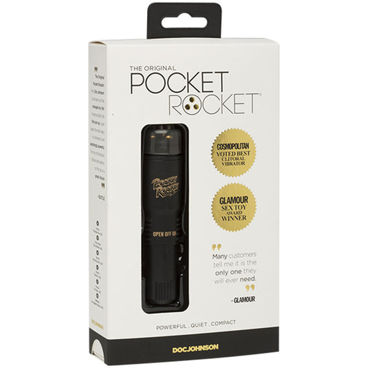 Pocket Rocket Limited Edition Black Massager
