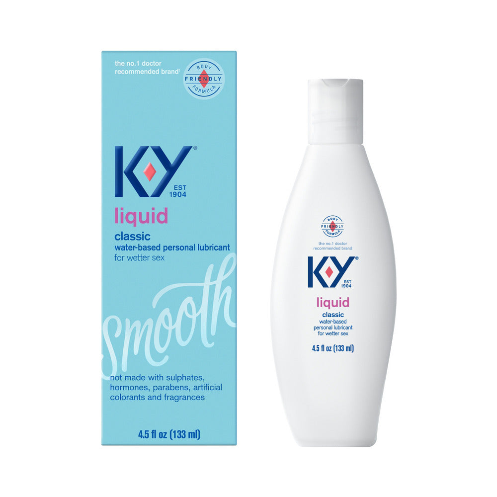 K-y Natural Feeling Liquid 5oz. Water Based Lubricant