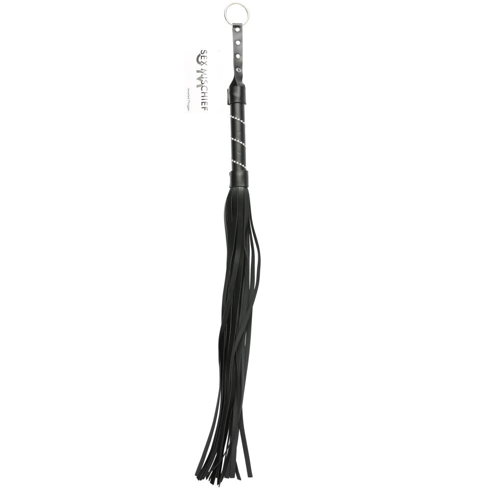 Jeweled Flogger (black)