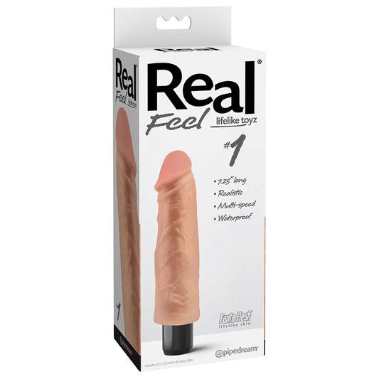 Real Feel Lifelike Toyz No.1 Beige Vibrator