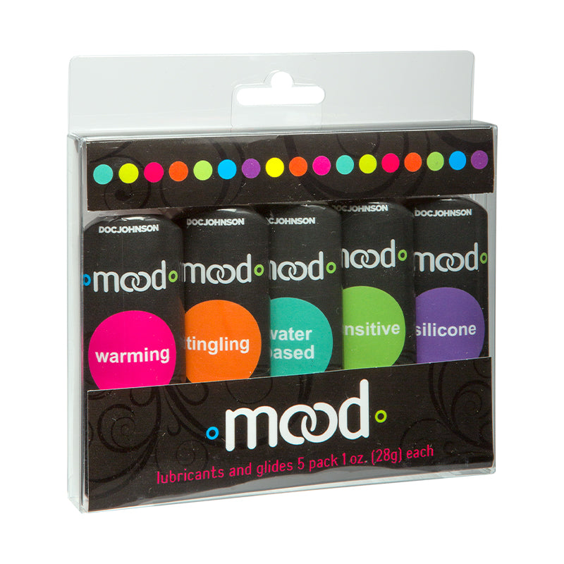 Mood Lube 5 Pack 1 ounce Bottles