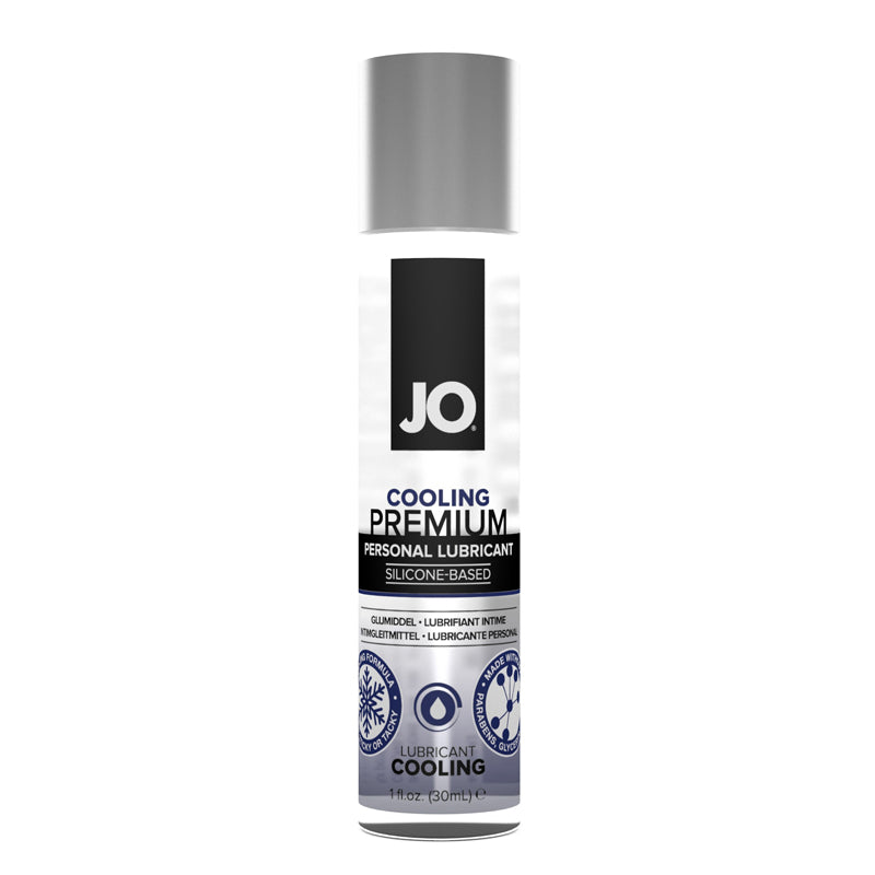 Jo Premium Cool 1oz Silicone Lubricant