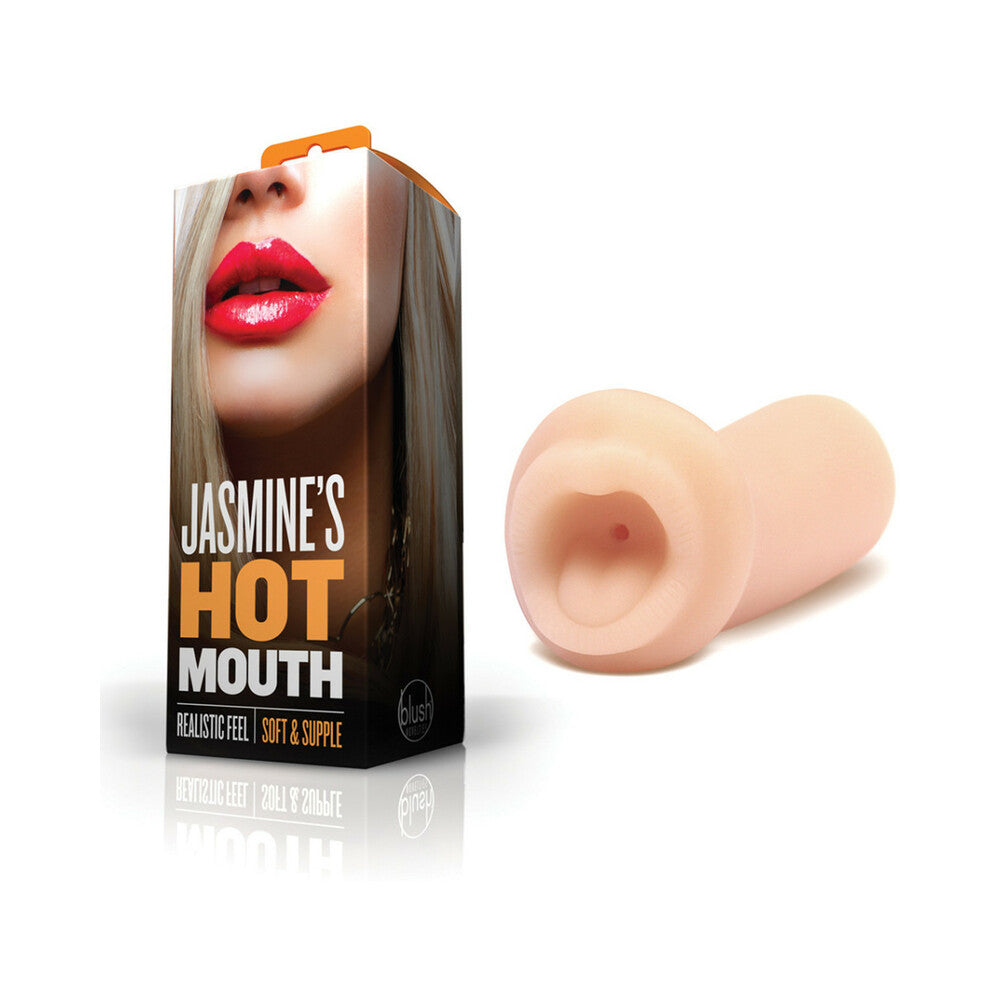 Jasmine's Hot Mouth Soft Pocket Sized Masturbator