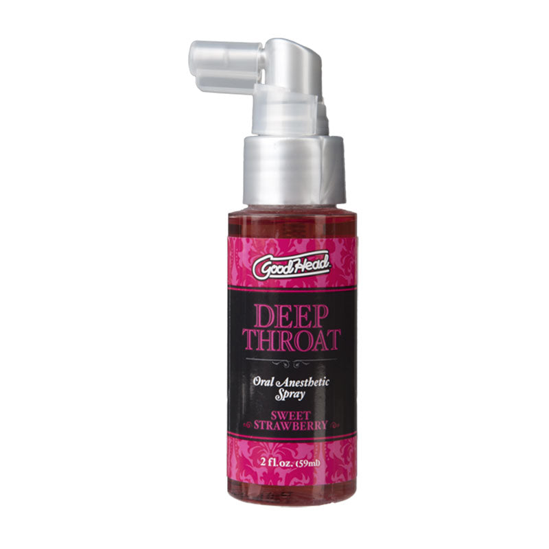 Goodhead Deep Throat Spray Sweet Strawberry 2oz