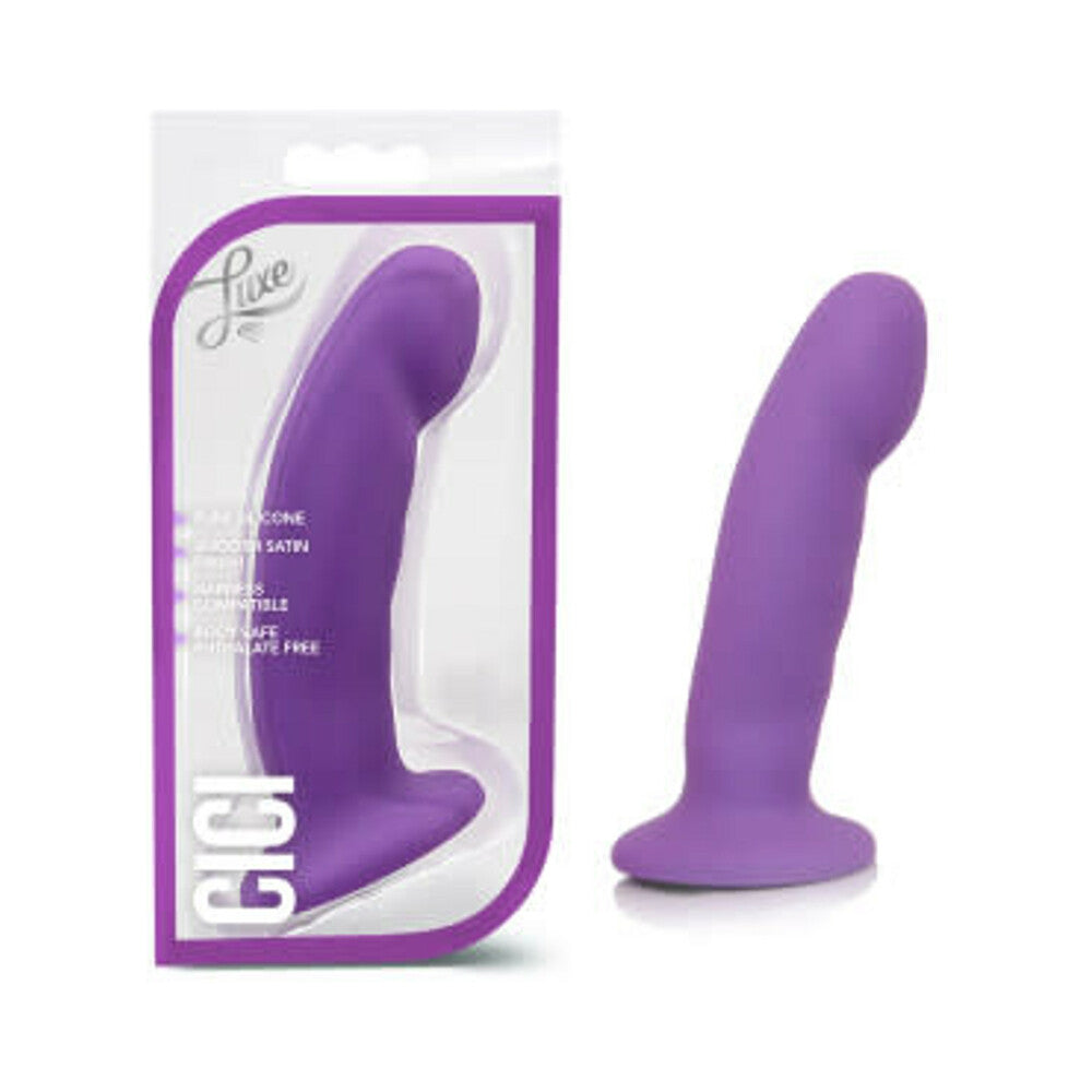 Cici Pure Silicone Dildo Purple