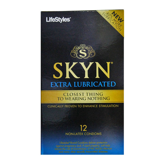 Lifestyles Skyn Extra Lubricated Condoms 12 Pack
