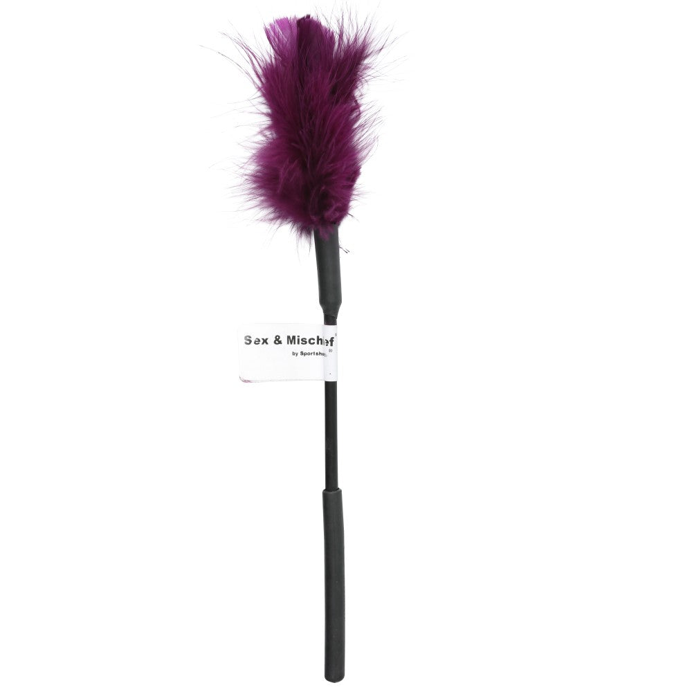 S&m Feather Tickler- Purple