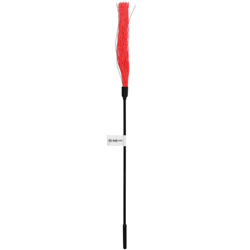 S&m Rubber Tickler: Red
