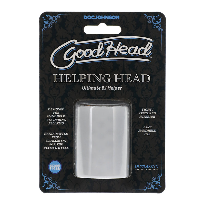 Helping Head Ultimate 2" Mini Stroker - Clear