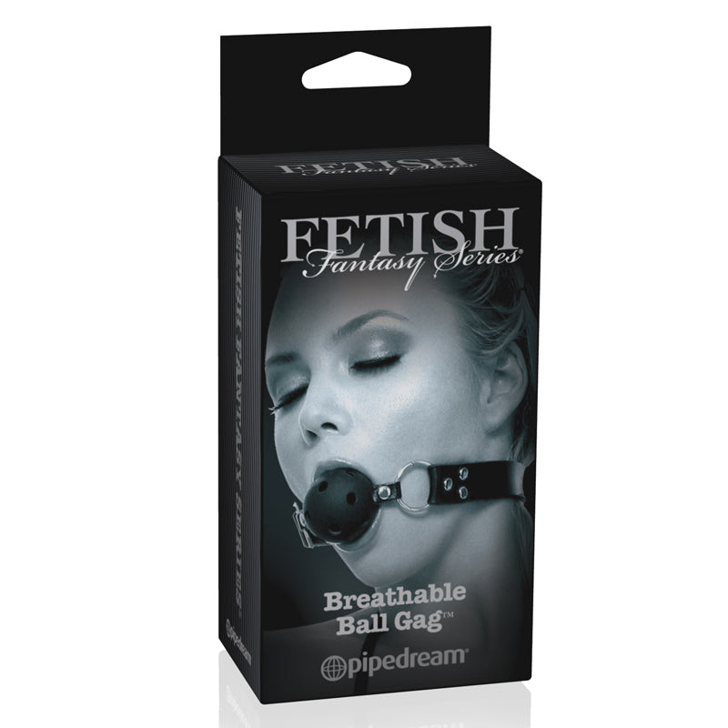 Ffle Breathable Ball Gag Black