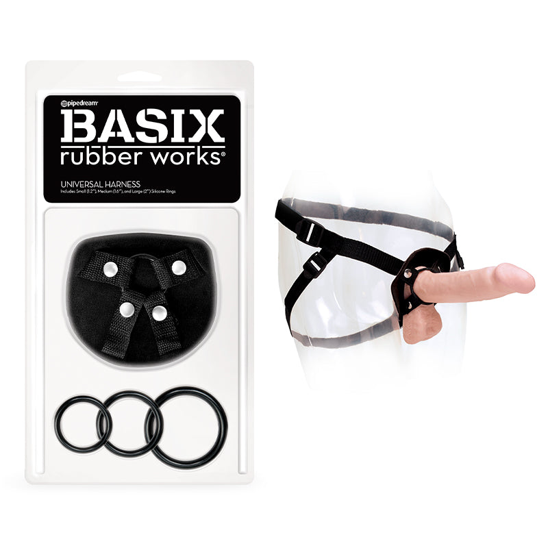 Basix Rubber Works - Universal Harness - One Size Fits Most