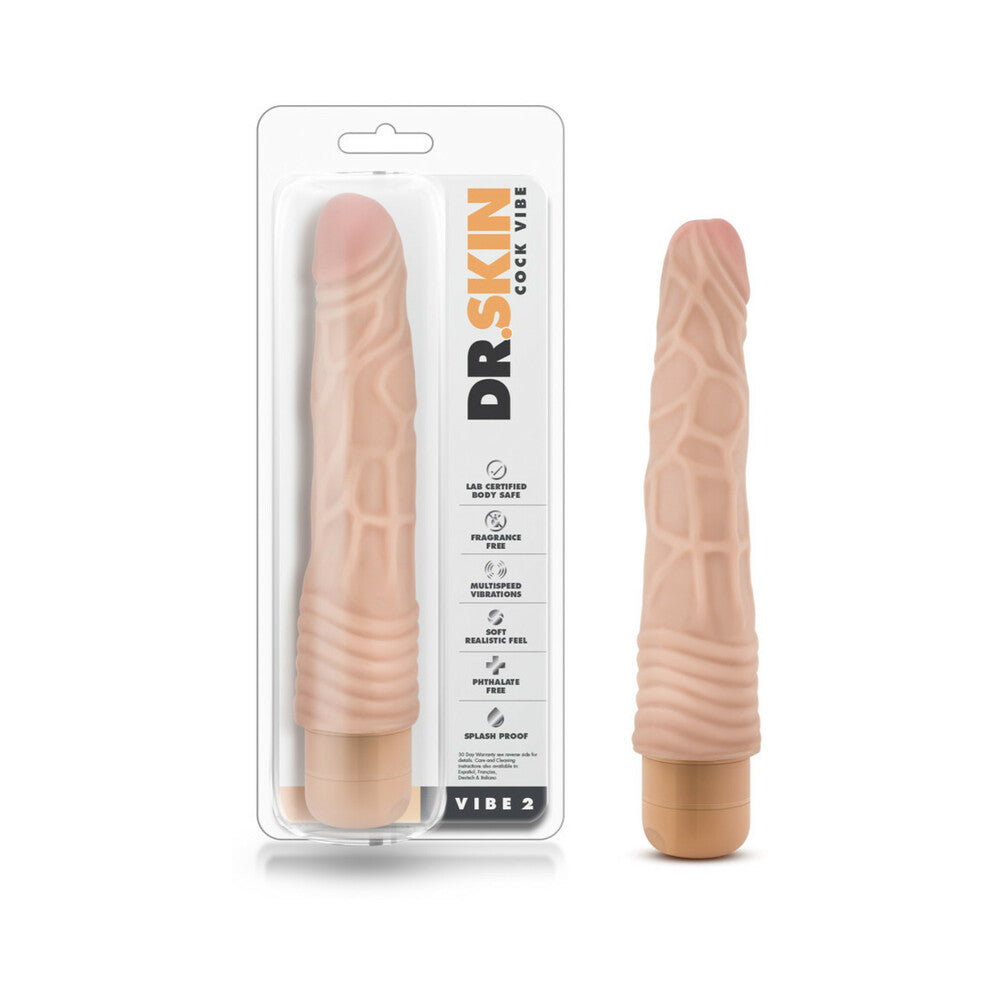 Dr Skin Cock Vibe 2 Beige 9