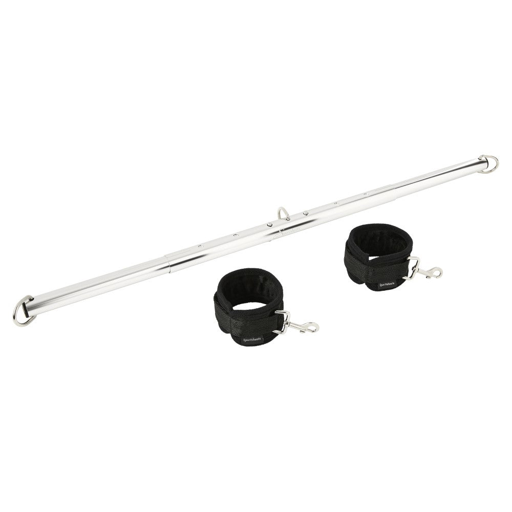 Expand Spreader Bar & Cuffs Set Aluminum Silver