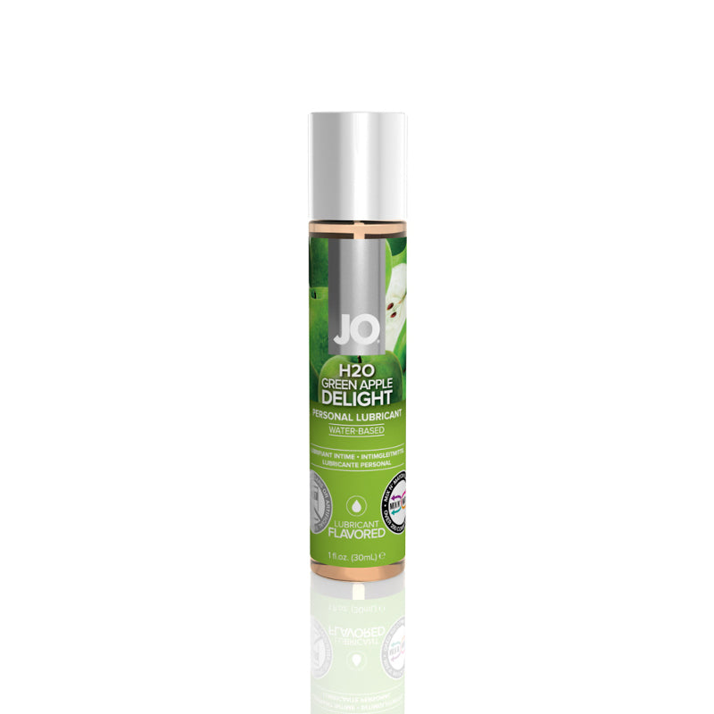 System JO H2O Flavored Lubricant Green Apple 1oz