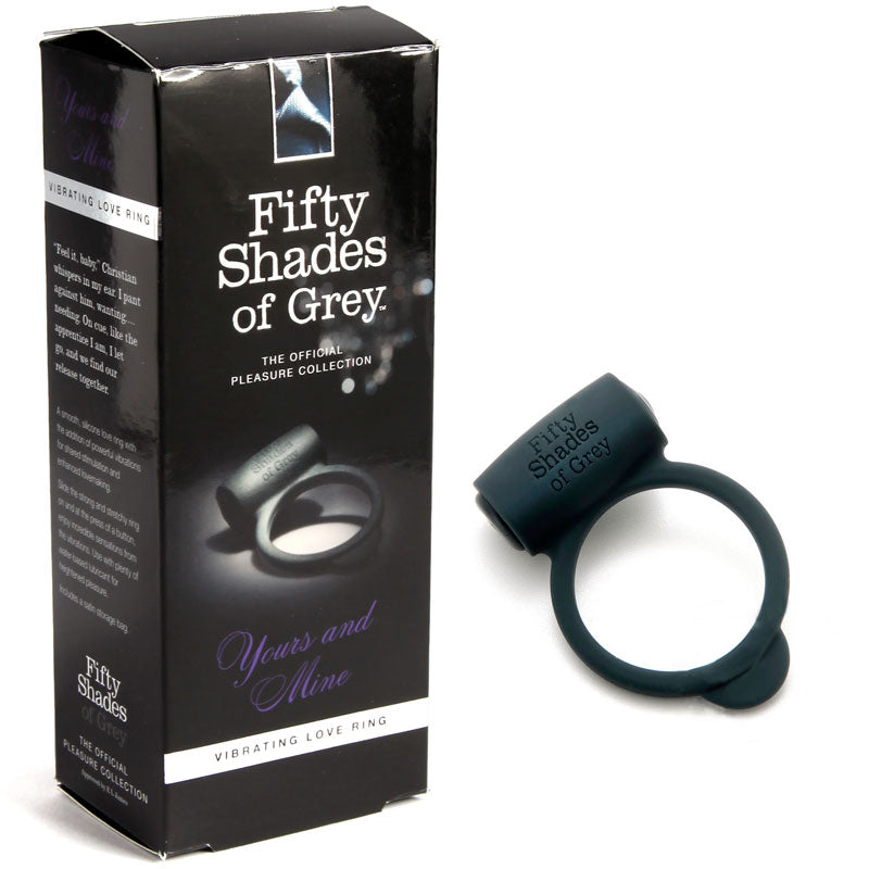 Fifty Shades of Grey Yours and Mine Vibrating Love Ring