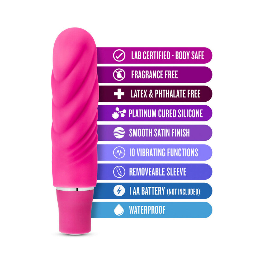 Blush Luxe Nimbus Mini Stimulator - Fuchsia