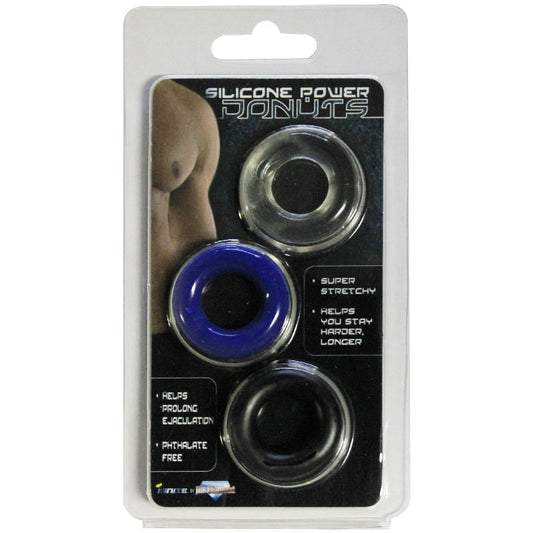 Power Stretch Donuts 3 Pack Rings