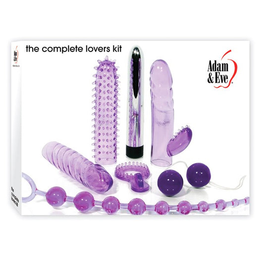 Adam & Eve The Complete Lovers Kit Purple