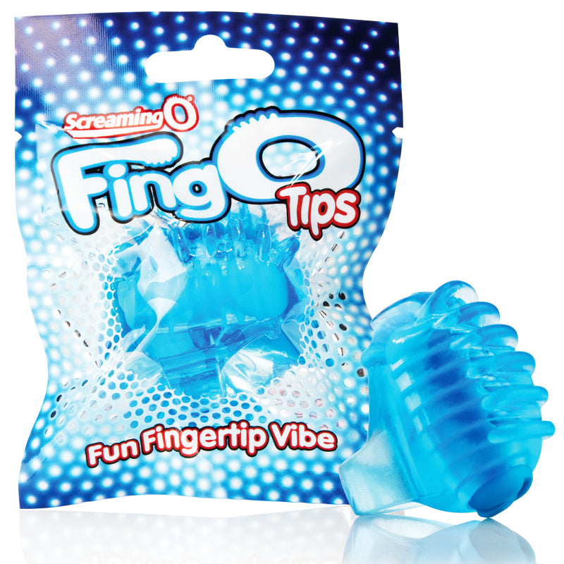 Fingo Tips Blue Fingertip Vibrator