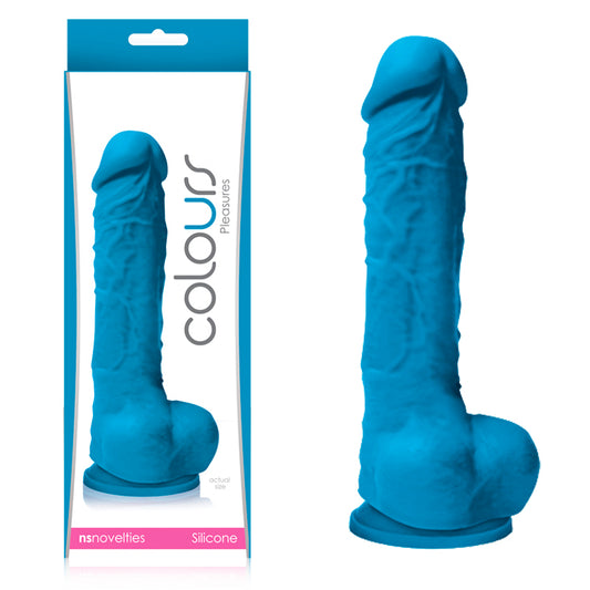 Colours Pleasures Dong 5 inches Blue Dildo