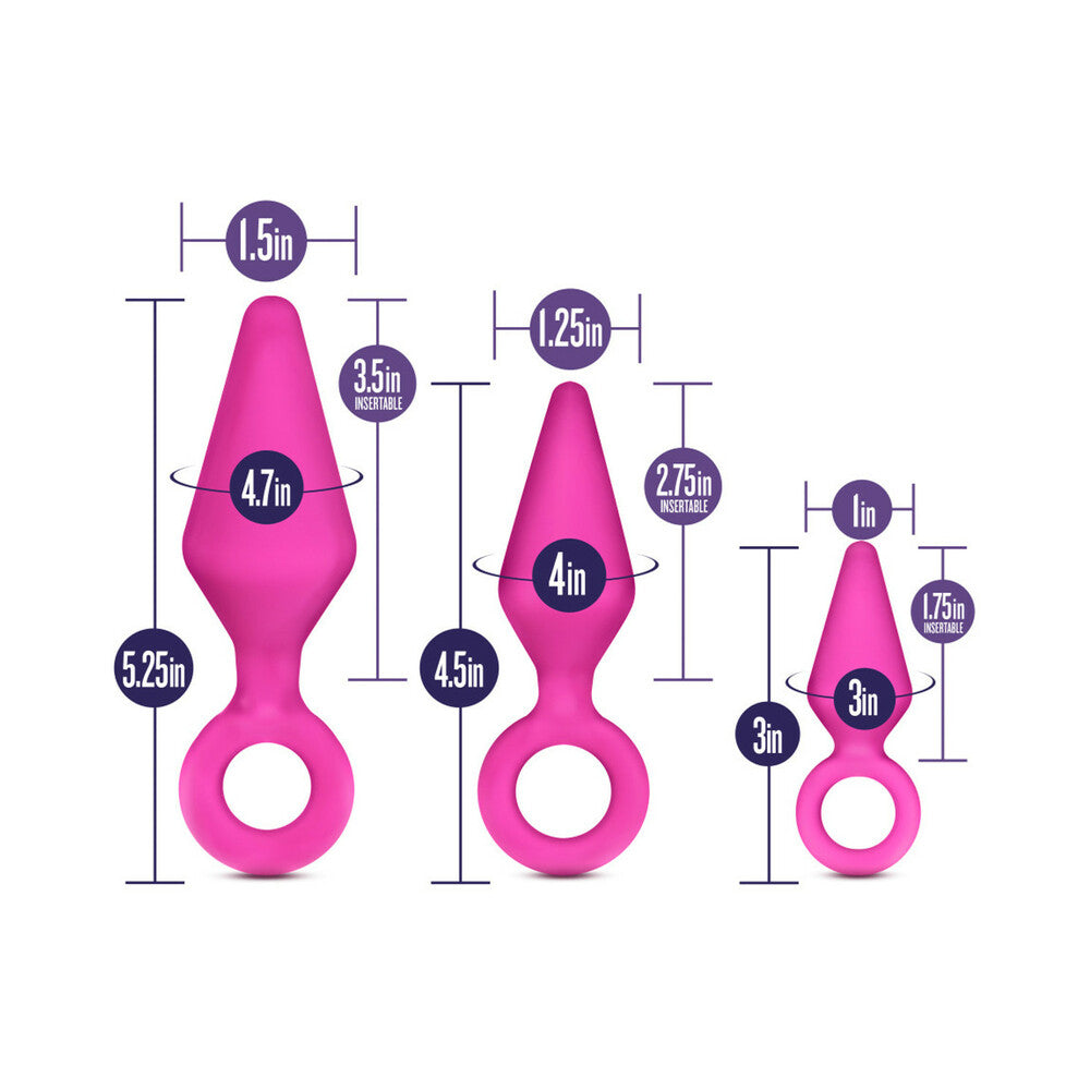 Candy Rimmer Kit Butt Plug Fuchsia Pink