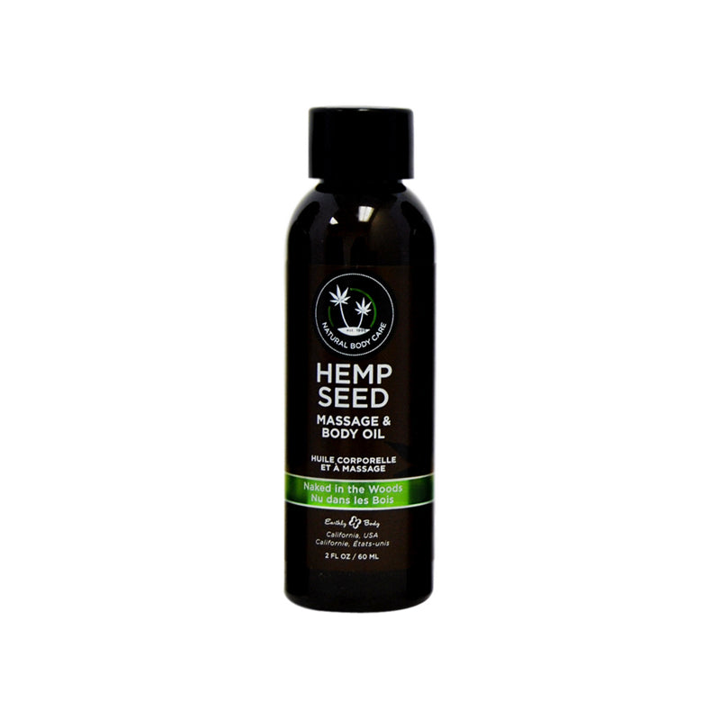 Earthly Body Massage & Body Oil - 2 oz Naked in the Woods