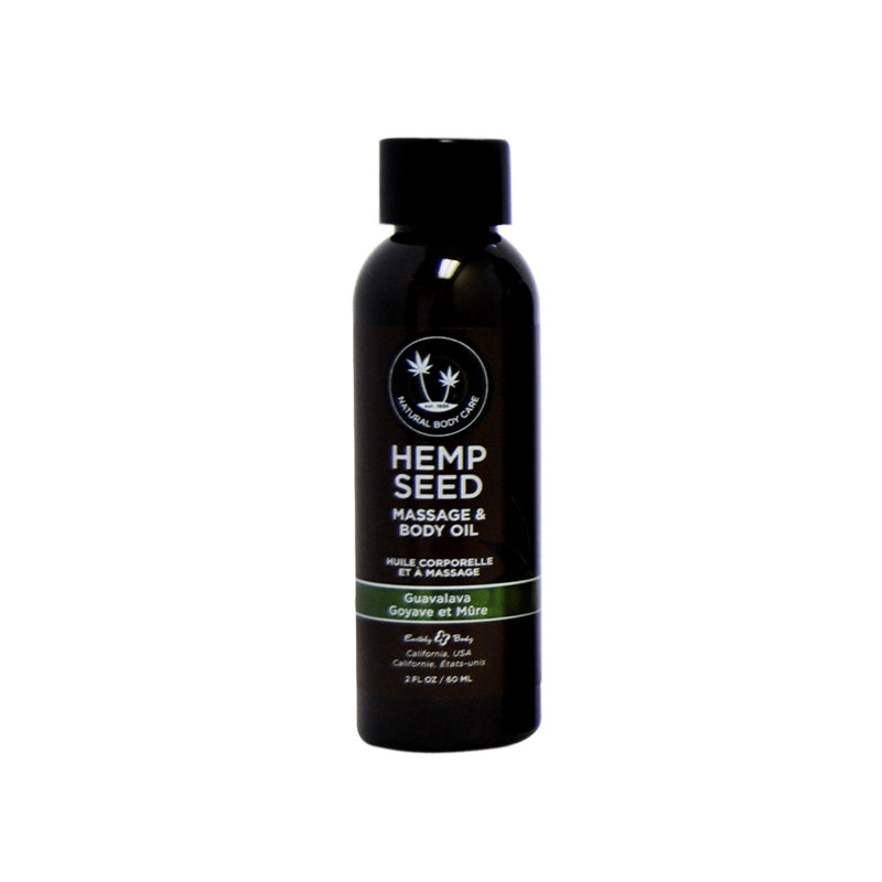 Earthly Body Massage & Body Oil - 2 oz Guavalava