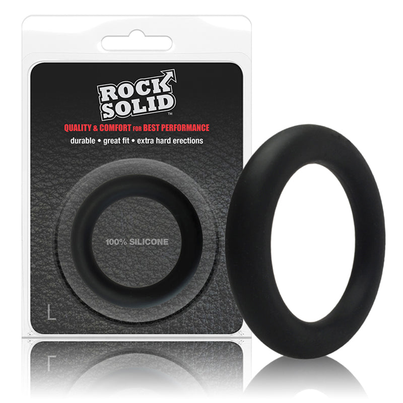 Rock Solid Silicone Gasket C Ring, Large (1 3/4in) In A Clamshell