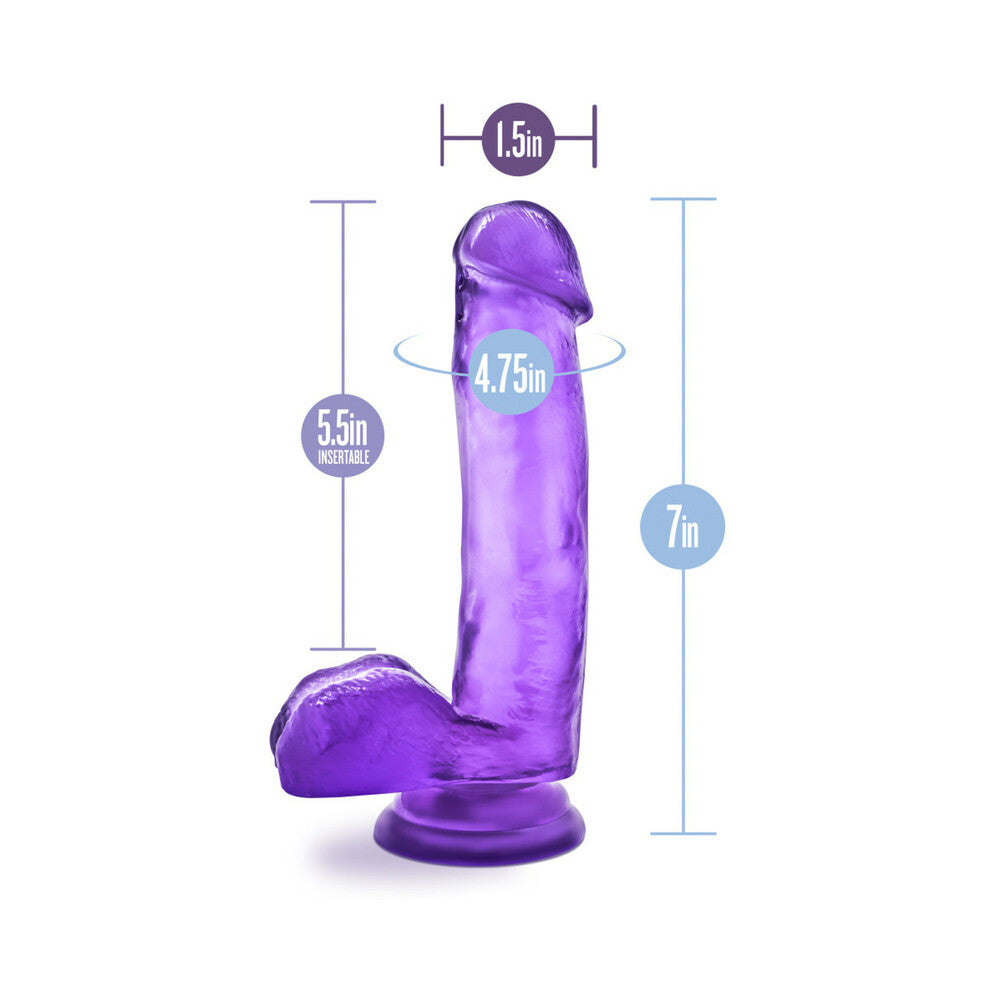 Blush B Yours Sweet n Hard 1 w/Suction Cup - Purple