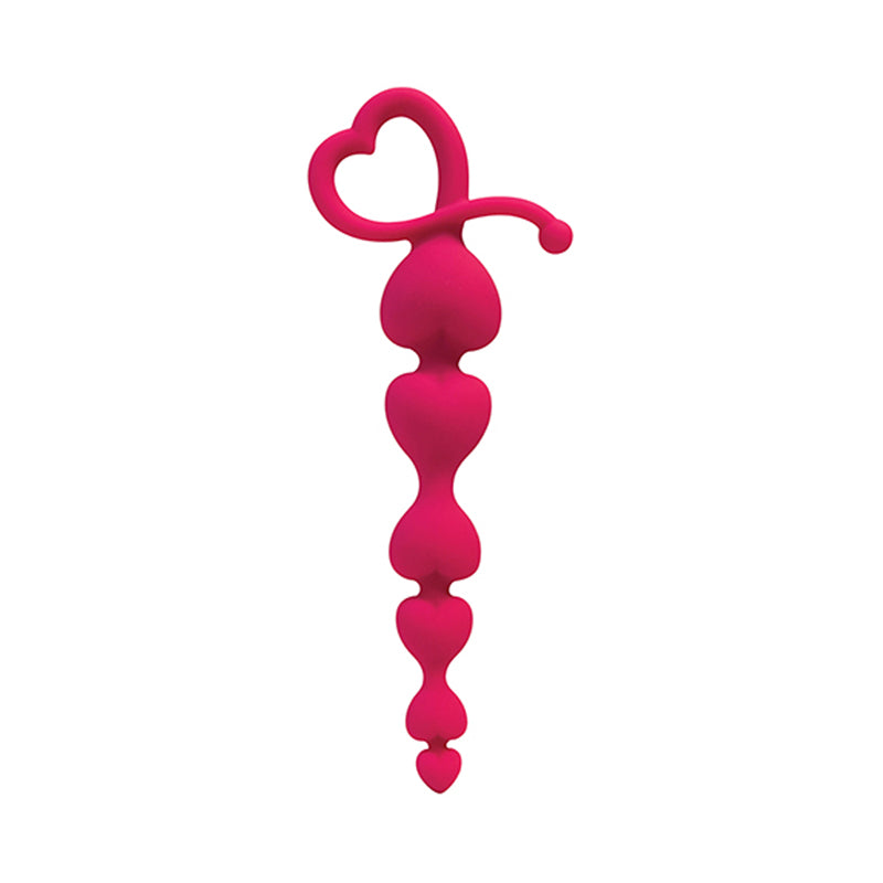 Curve Novelties Gossip Hearts on a String - Magenta