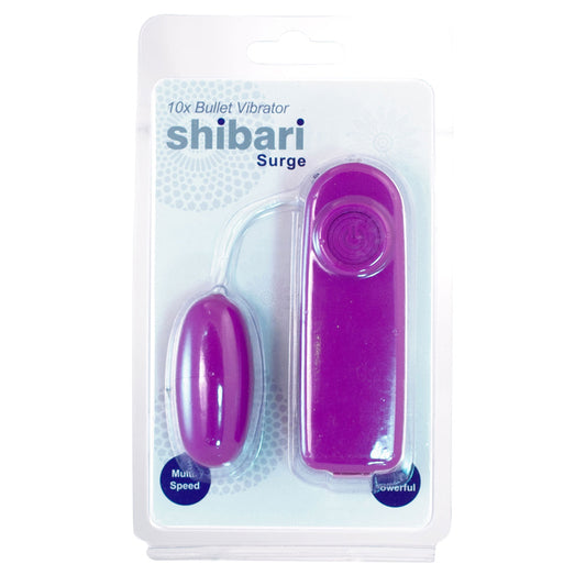 Shibari Surge Bullet 10X Purple Vibrator