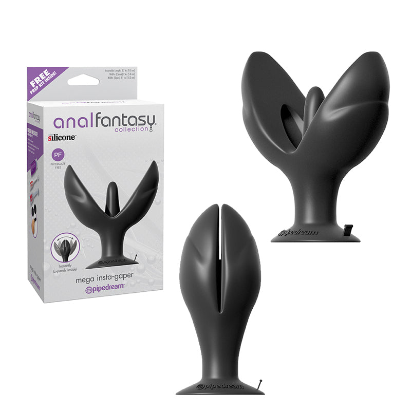 Anal Fantasy Mega Insta Gaper Black Plug