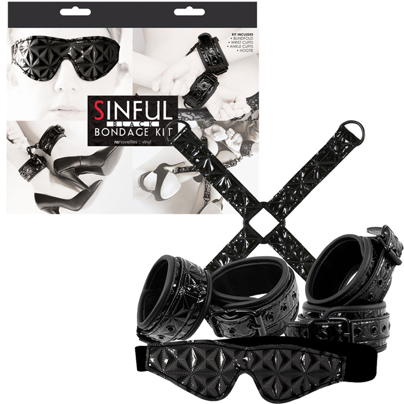 Sinful Bondage Kit Black