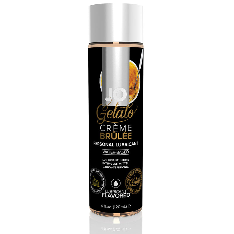 JO Gelato Flavored Lubricant Creme Brulee 4oz