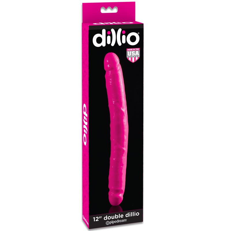 Dillio Double Dong 12  Pink